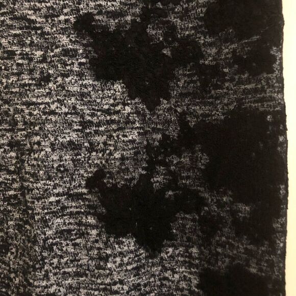 Saks Fifth Avenue Teri Jon by Rickie Freeman Sleeveless Shear Top Cocktail Dress - Picture 3 of 14